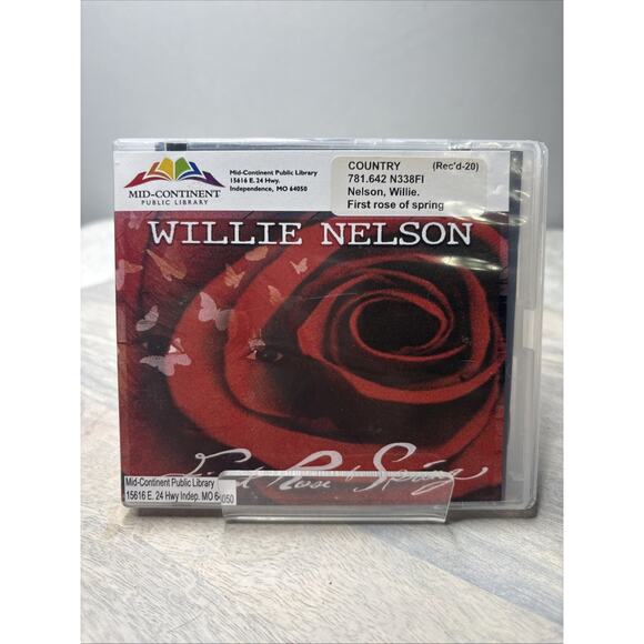 Willie Nelson First Rose of Spring CD Country Album 2020 Legacy Recordings - Picture 1 of 5